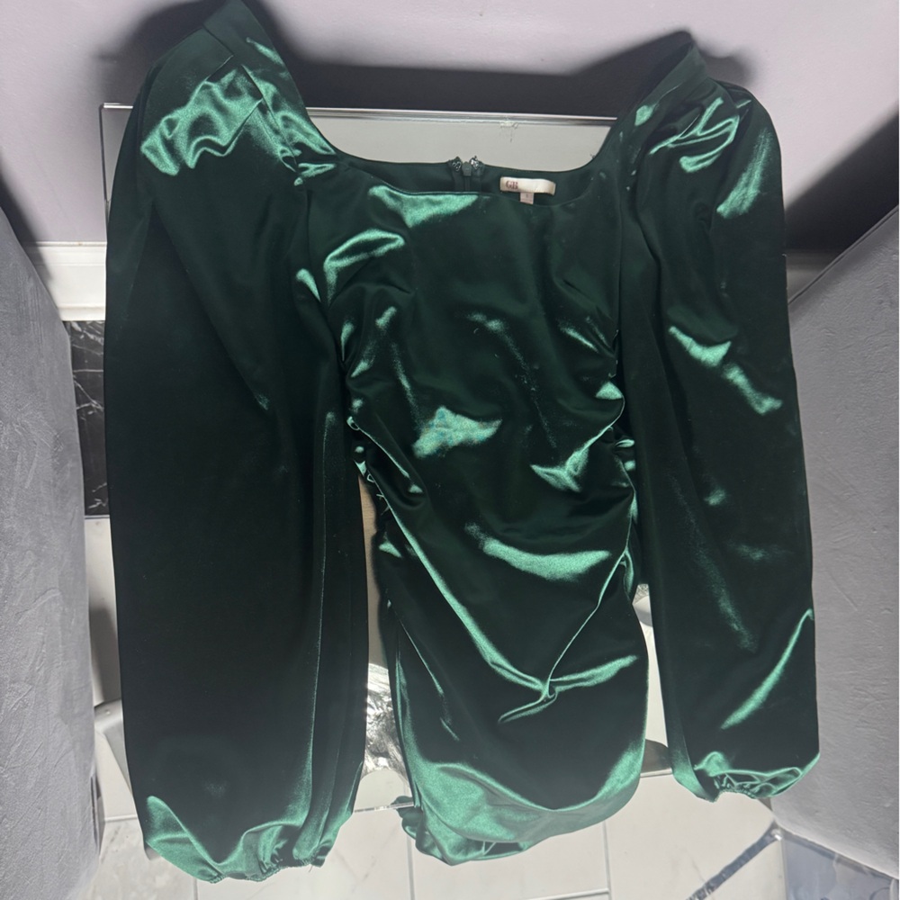 Emerald Green Gianni Bini Mini Dress